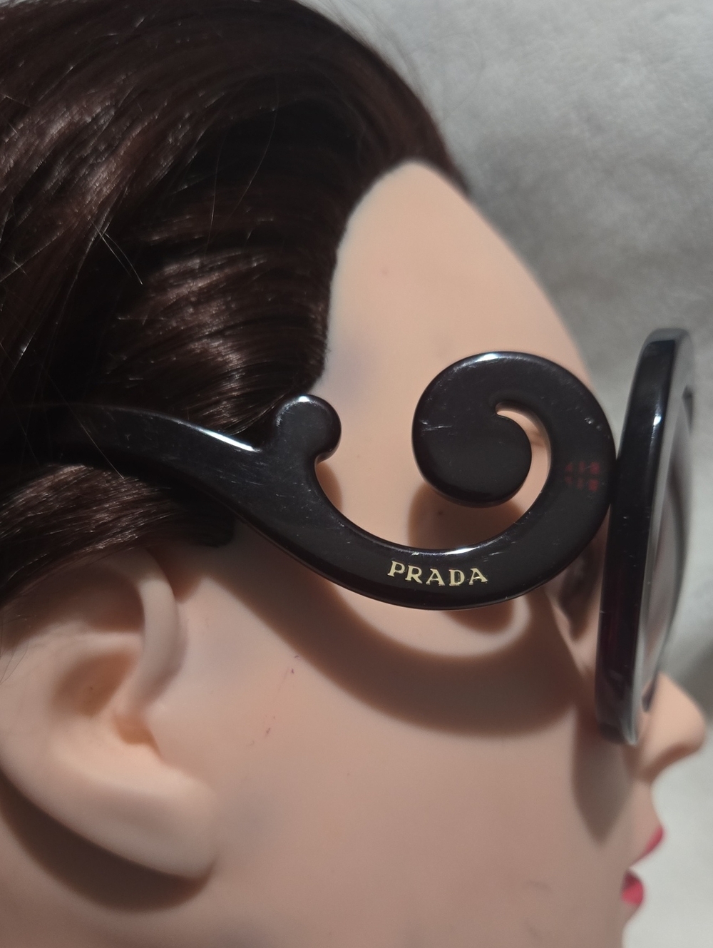 Prada  Swirl Temple Sunglasses-
